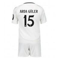 Real Madrid Arda Guler #15 Hjemme Trøje Børn 2024-25 Kortærmet (+ Korte bukser)